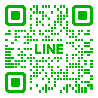 LINE公式アカウントのQRコード（@yurise）をスキャンして追加